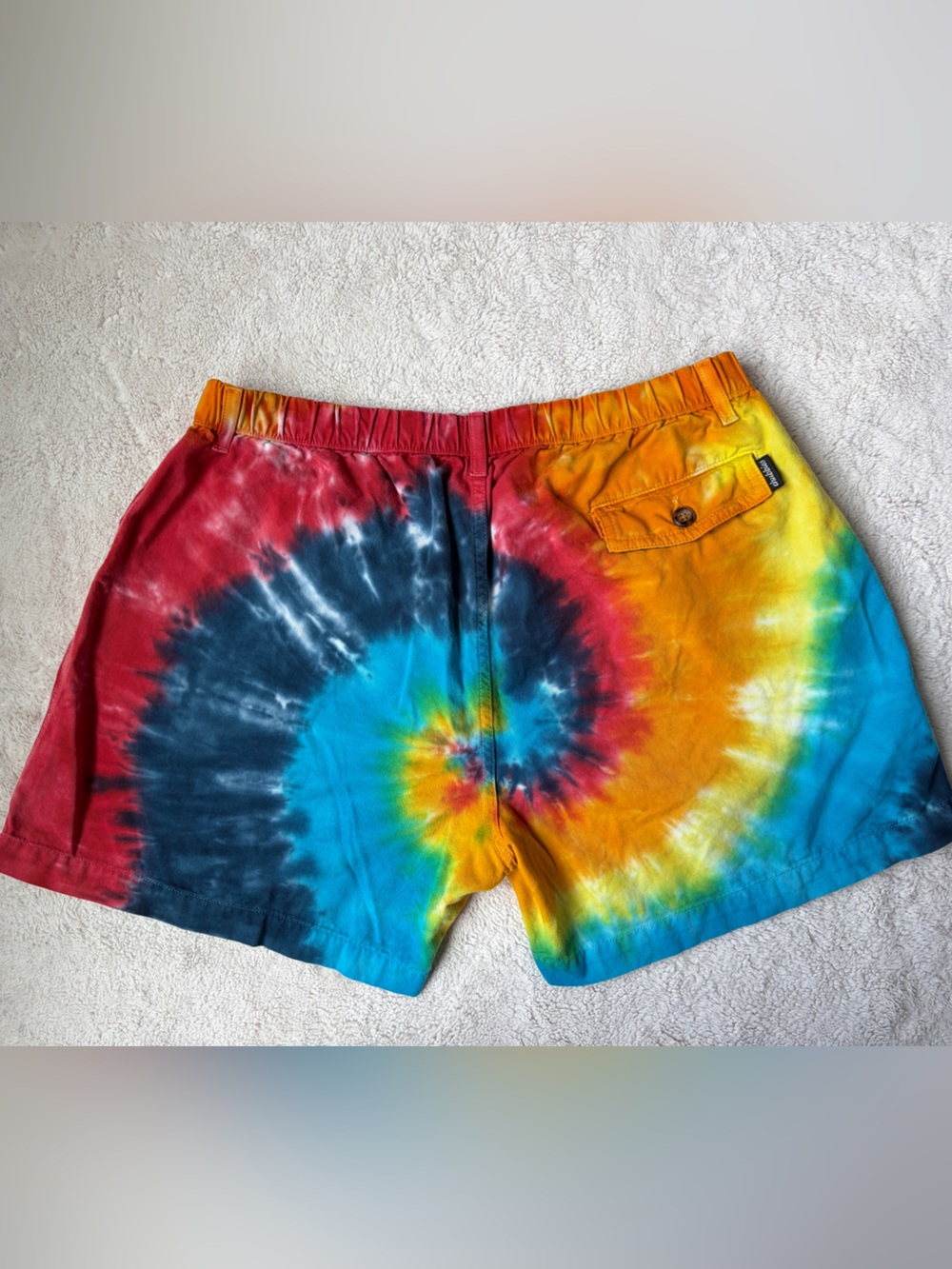 chubbies Multicolor Tie-Dye Shorts Men Size XL - Picture 2 of 6